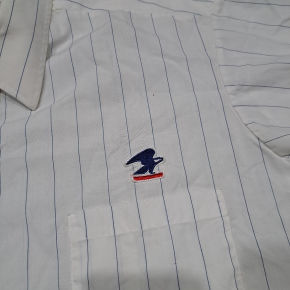 Vintage USPS Delivery Shirt Mens size 17.5 Large Made in USA Elbeco - Picture 6 of 8